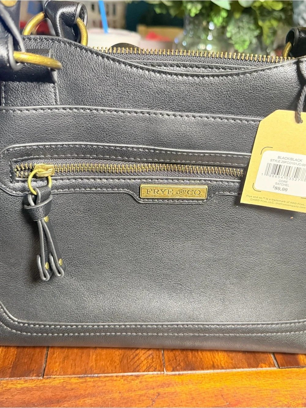 Frye and Co. Black Women’s Satchel -New